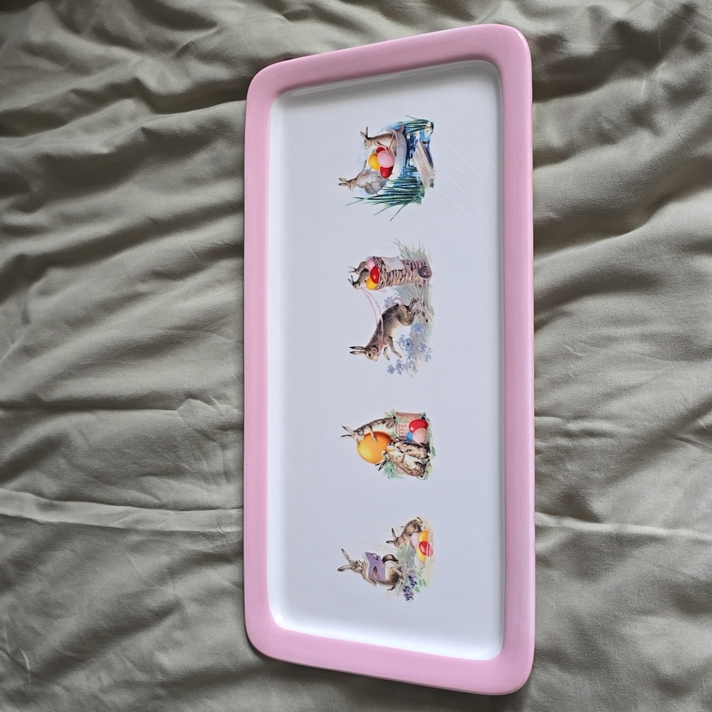 Williams Sonoma Ceramic Easter Serving Tray